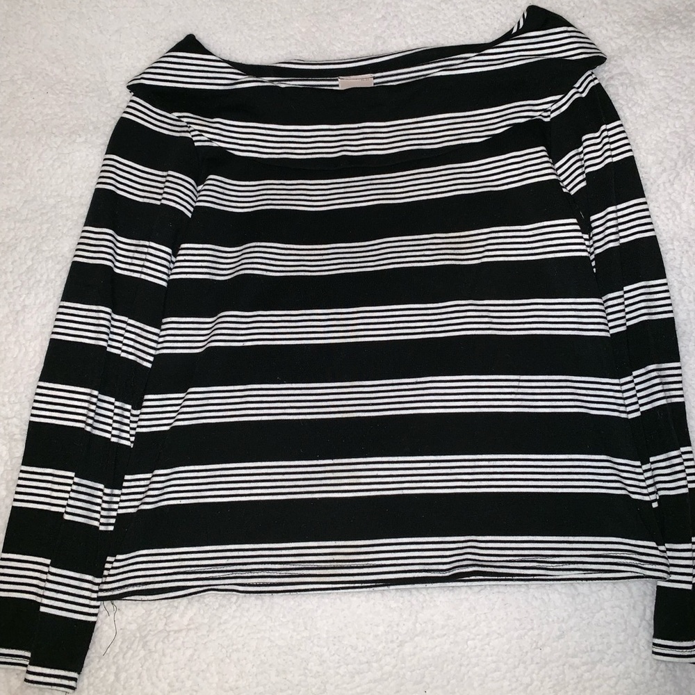 On it off the shoulder shirt